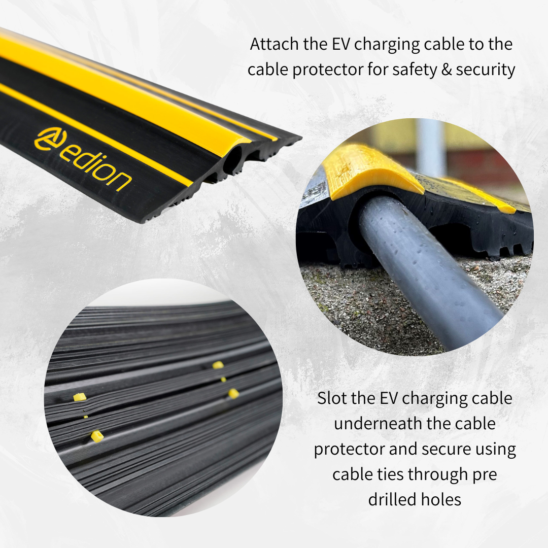 Edion Protect Outdoor Cable Cover - 4m, 5m, 6m, 7m, 8m, 9m & 10m Length