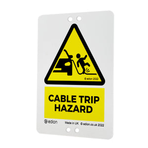 EV Charging Cable Pavement Safety Bundle – Outdoor Cable Protector, EV Charging Sign & EV Charging Cable Bag